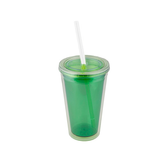 Vaso de Doble Pared con Popote