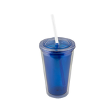 Vaso de Doble Pared con Popote