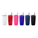 Mug Doble Pared con Popote