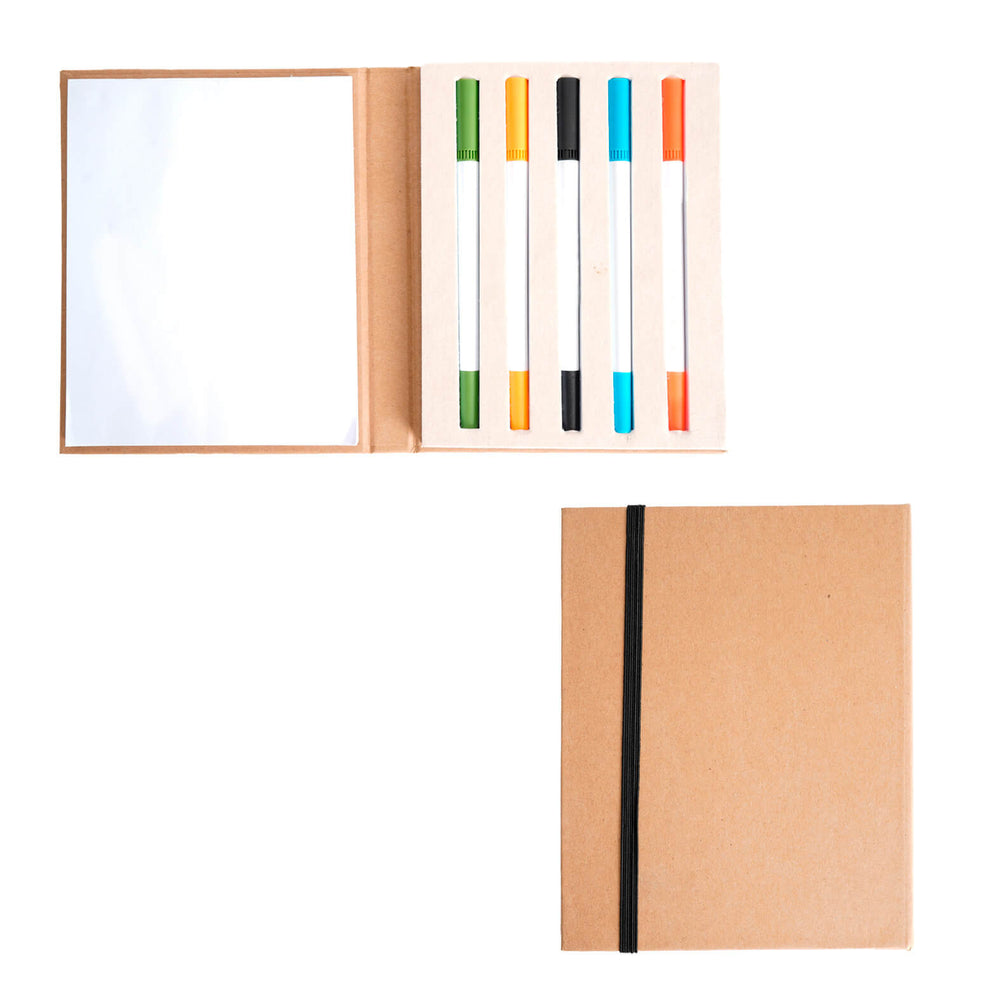 Libreta Ecológica con Plumones