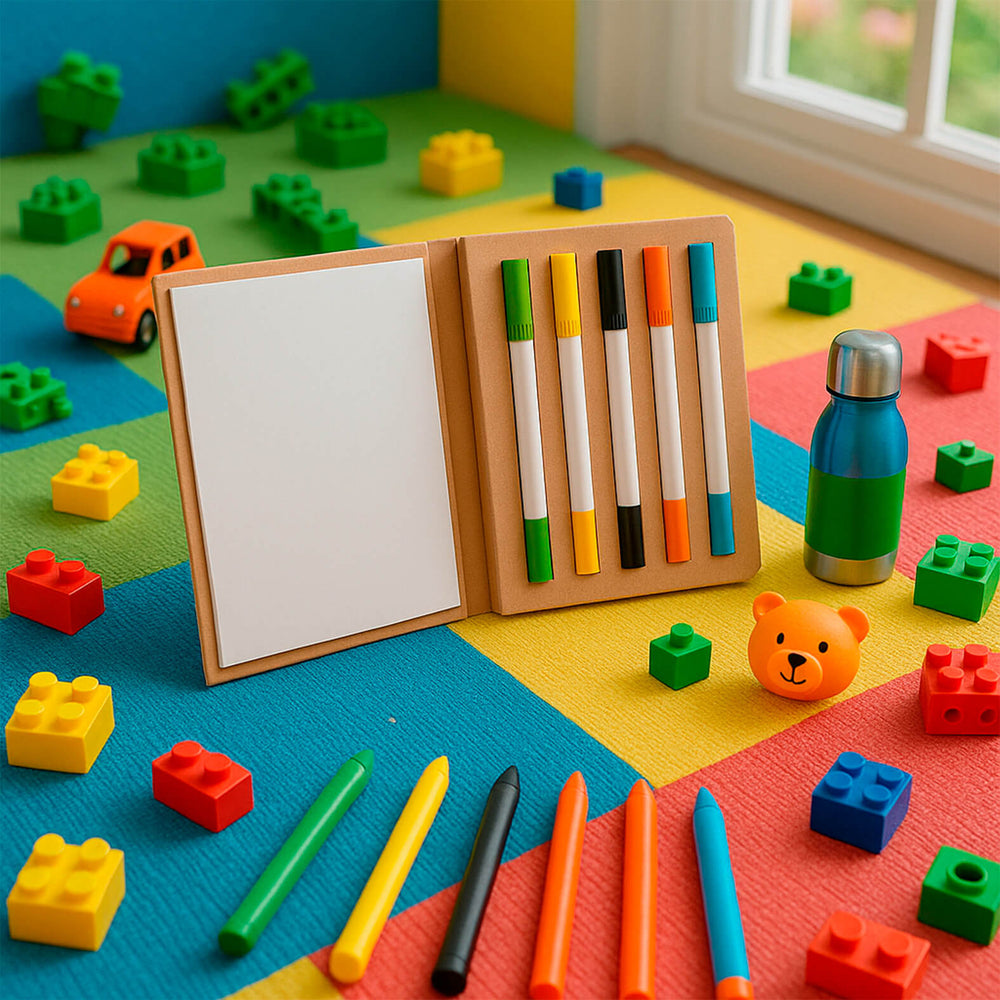 Libreta Ecológica con Plumones