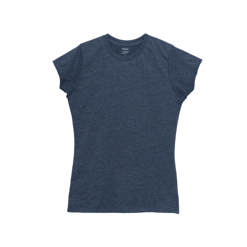 T-Shirt Blend Combed Cuello Redondo Mujer