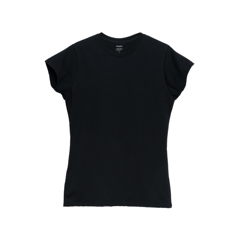 T-Shirt Blend Combed Cuello Redondo Mujer