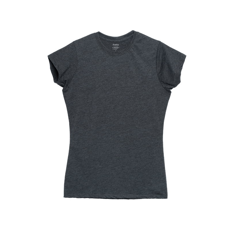T-Shirt Blend Combed Cuello Redondo Mujer