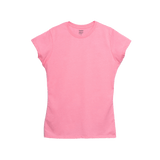T-Shirt Blend Combed Cuello Redondo Mujer