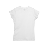 T-Shirt 100% Algodón Peinado Cuello Redondo Mujer