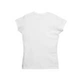 T-Shirt 100% Algodón Peinado Cuello Redondo Mujer