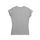 T-Shirt 100% Algodón Peinado Cuello Redondo Mujer