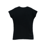 T-Shirt 100% Algodón Peinado Cuello Redondo Mujer