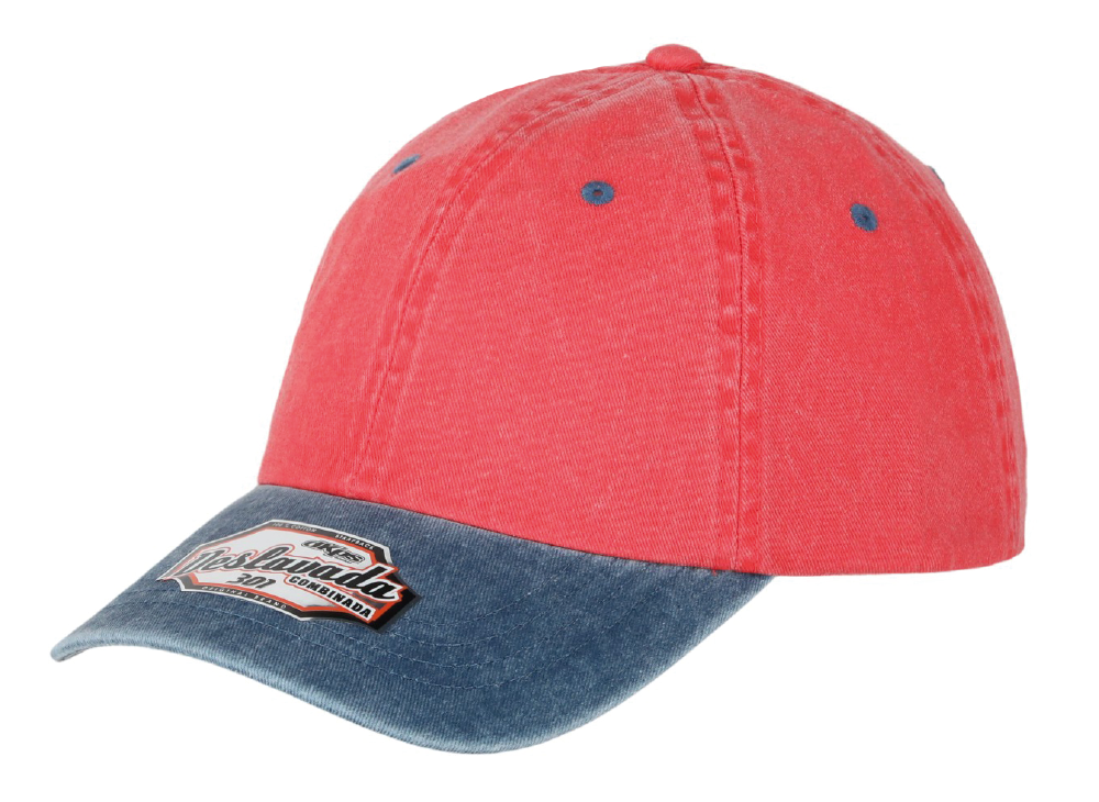 Gorra Deslavada Combinada