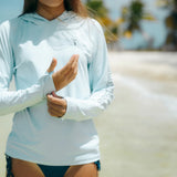 Cropped Hooded SunShirt