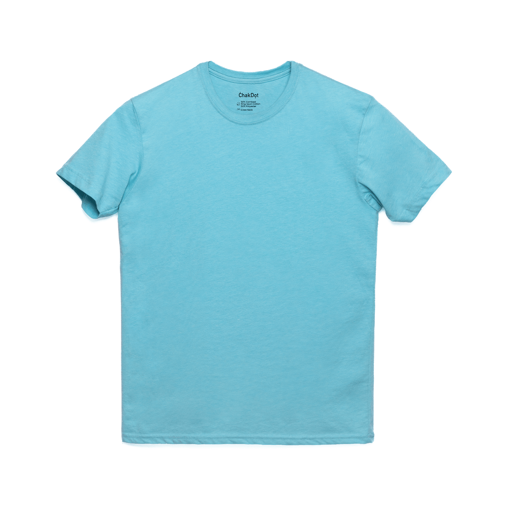 T-Shirt Blend Combed Cuello Redondo Hombre