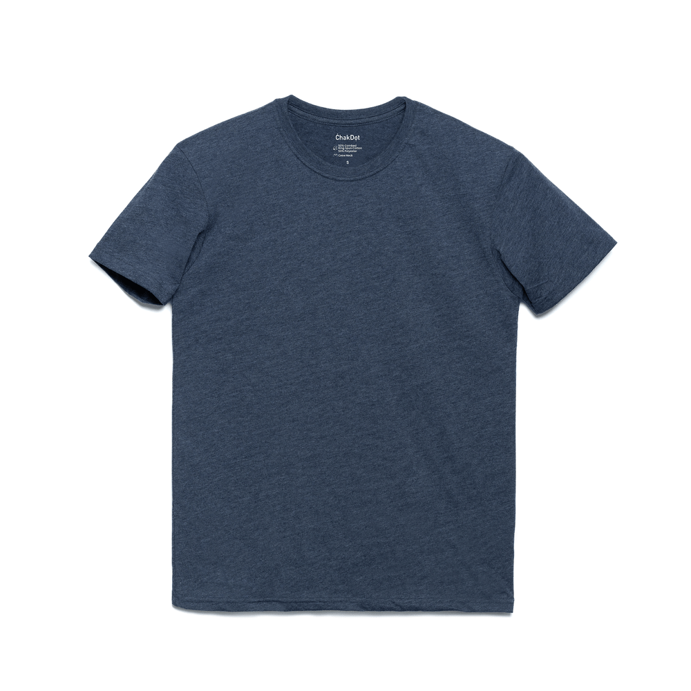 T-Shirt Blend Combed Cuello Redondo Hombre