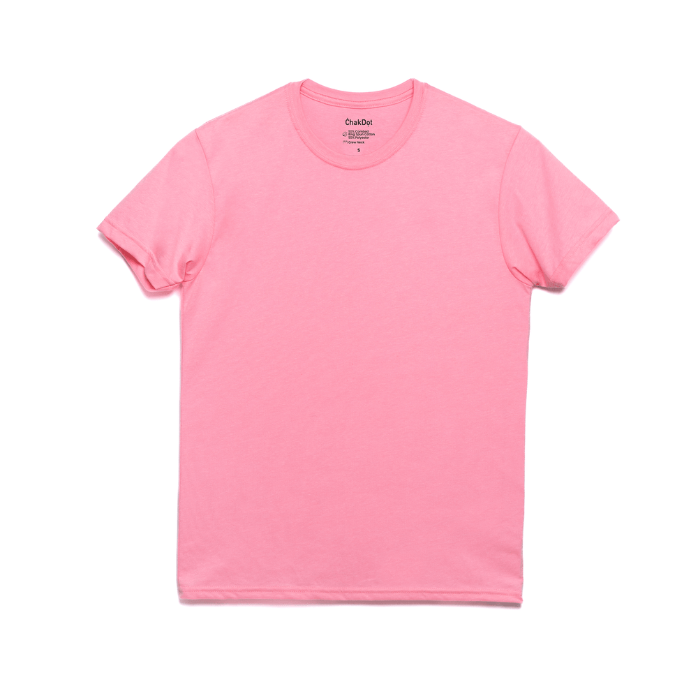 T-Shirt Blend Combed Cuello Redondo Hombre