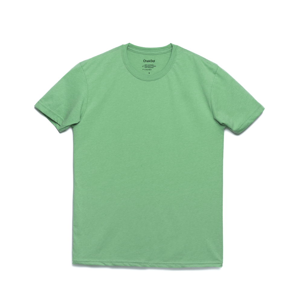 T-Shirt Blend Combed Cuello Redondo Hombre