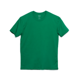 T-Shirt 100% Algodón Peinado Cuello Redondo Hombre