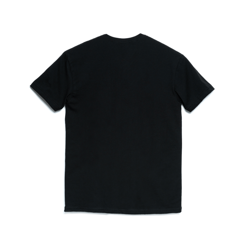 T-Shirt 100% Algodón Peinado Cuello Redondo Hombre