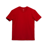T-Shirt 100% Algodón Peinado Cuello Redondo Hombre