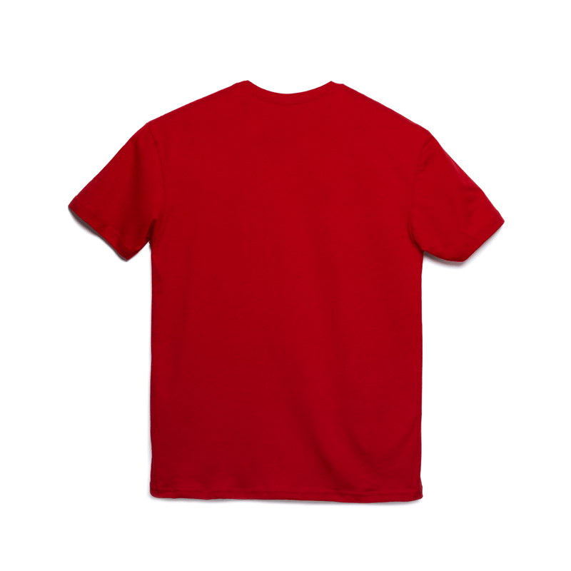T-Shirt 100% Algodón Peinado Cuello Redondo Hombre