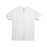 T-Shirt 100% Algodón Peinado V-Neck Hombre