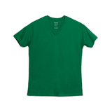 T-Shirt 100% Algodón Peinado V-Neck Hombre