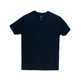 T-Shirt 100% Algodón Peinado V-Neck Hombre