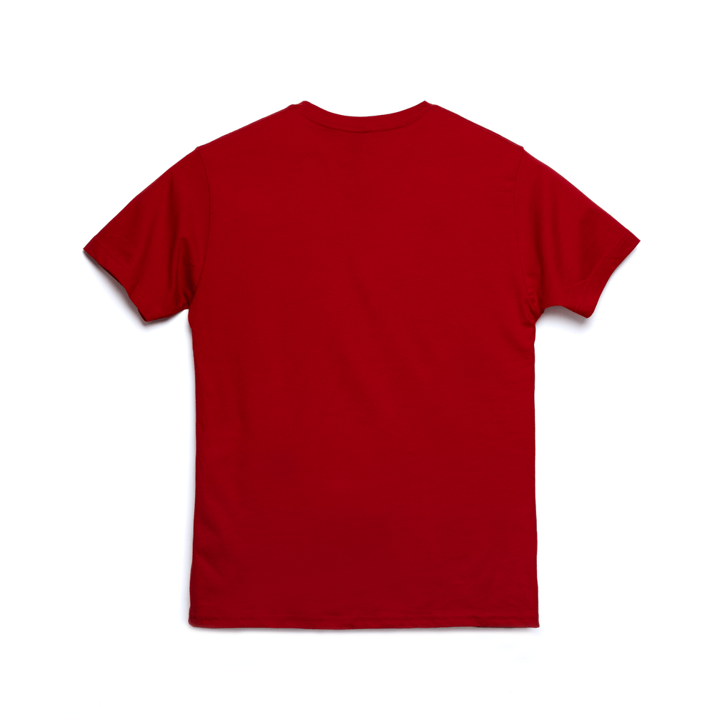 T-Shirt 100% Algodón Peinado V-Neck Hombre