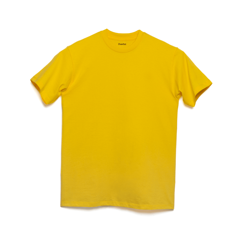T-Shirt 100% Algodón Cuello Redondo Hombre