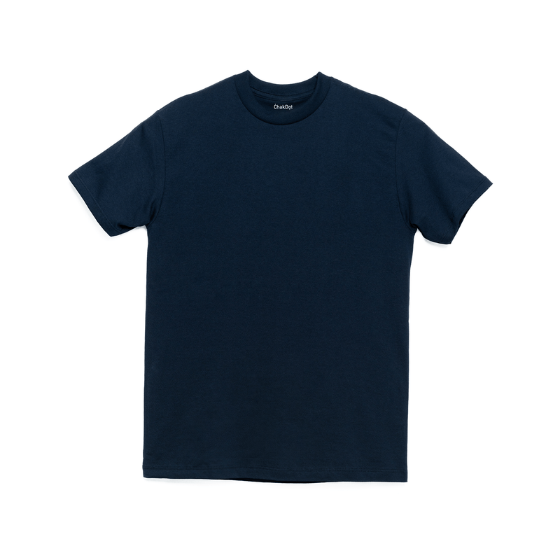 T-Shirt 100% Algodón Cuello Redondo Hombre