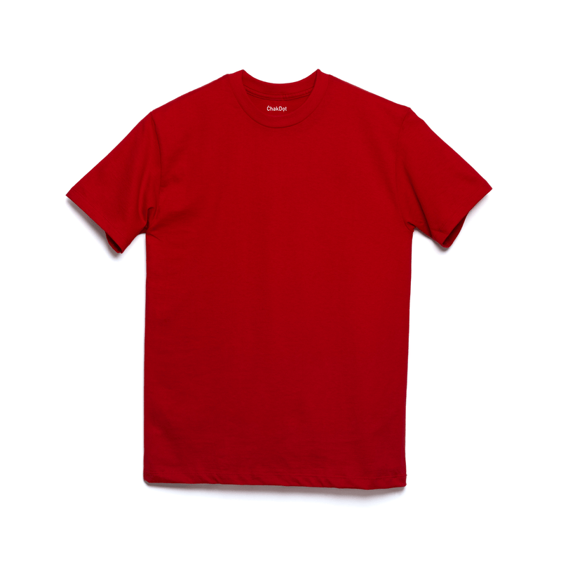 T-Shirt 100% Algodón Cuello Redondo Hombre