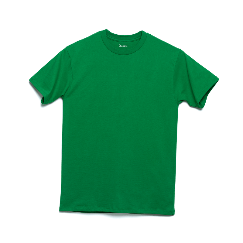 T-Shirt 100% Algodón Cuello Redondo Hombre