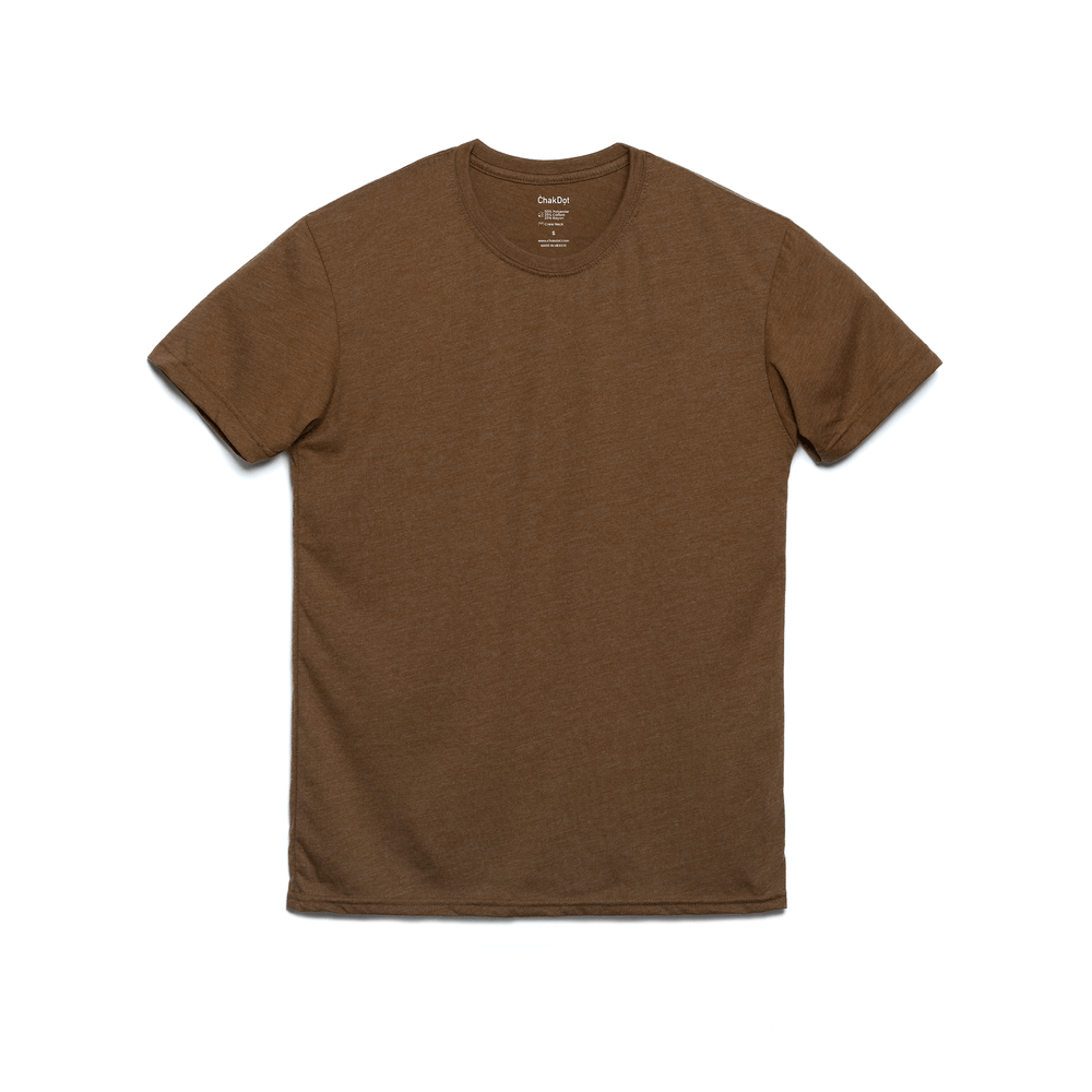 T-Shirt Triblend Cuello Redondo Hombre
