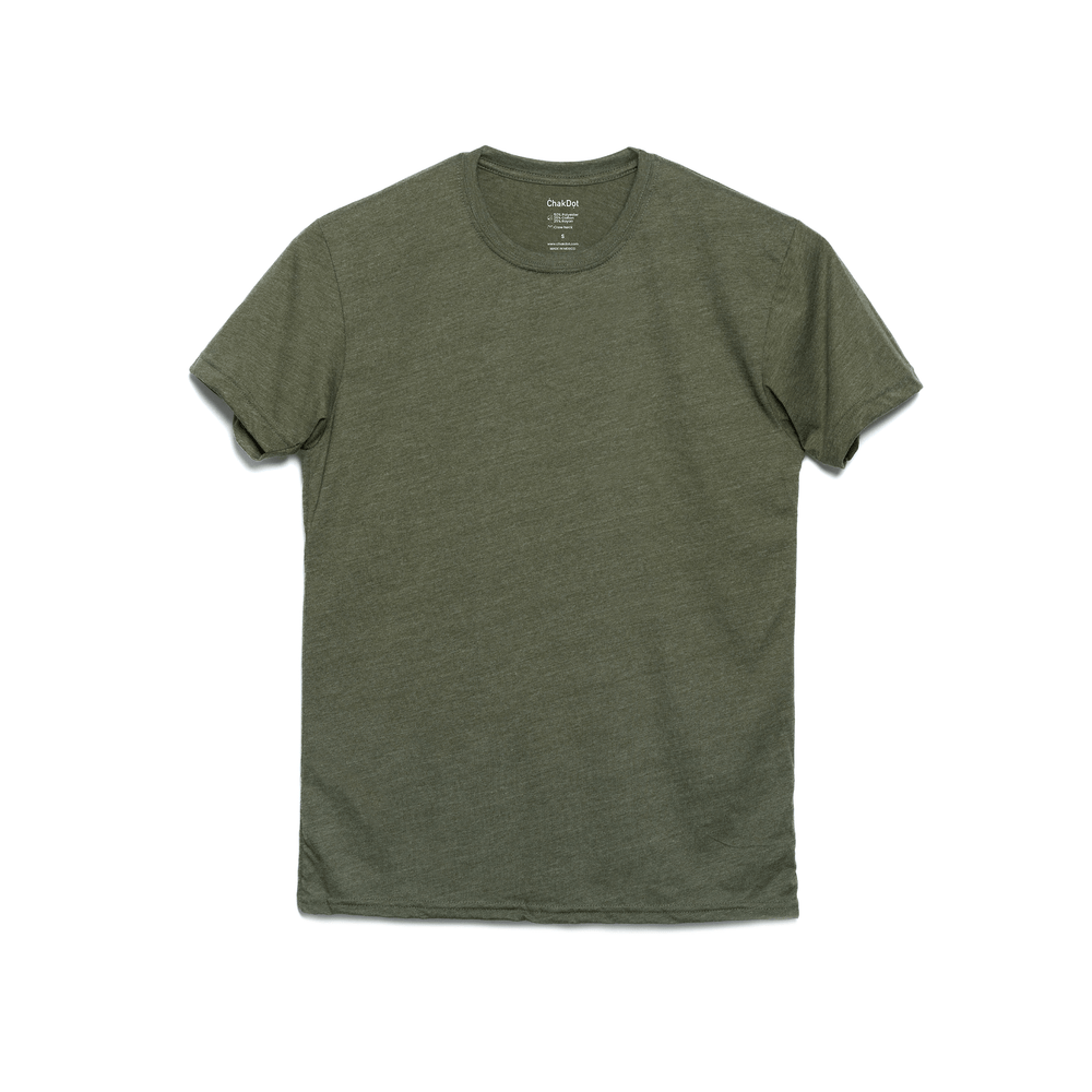 T-Shirt Triblend Cuello Redondo Hombre