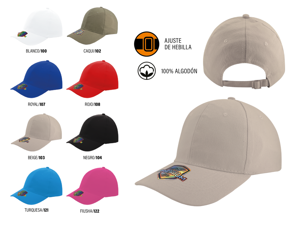 Gorra Básica Premium