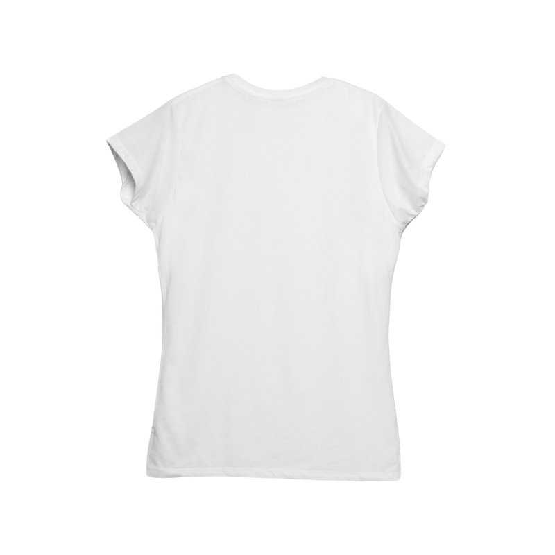 T-Shirt Triblend Cuello Redondo Mujer