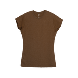 T-Shirt Triblend Cuello Redondo Mujer