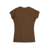 T-Shirt Triblend Cuello Redondo Mujer