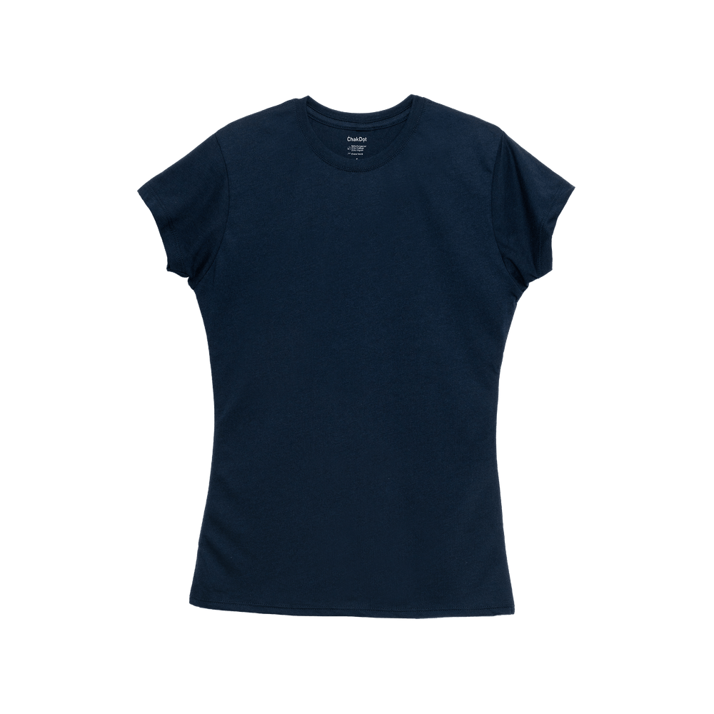 T-Shirt Triblend Cuello Redondo Mujer