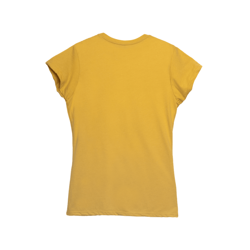 T-Shirt Triblend Cuello Redondo Mujer