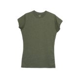 T-Shirt Triblend Cuello Redondo Mujer
