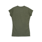 T-Shirt Triblend Cuello Redondo Mujer