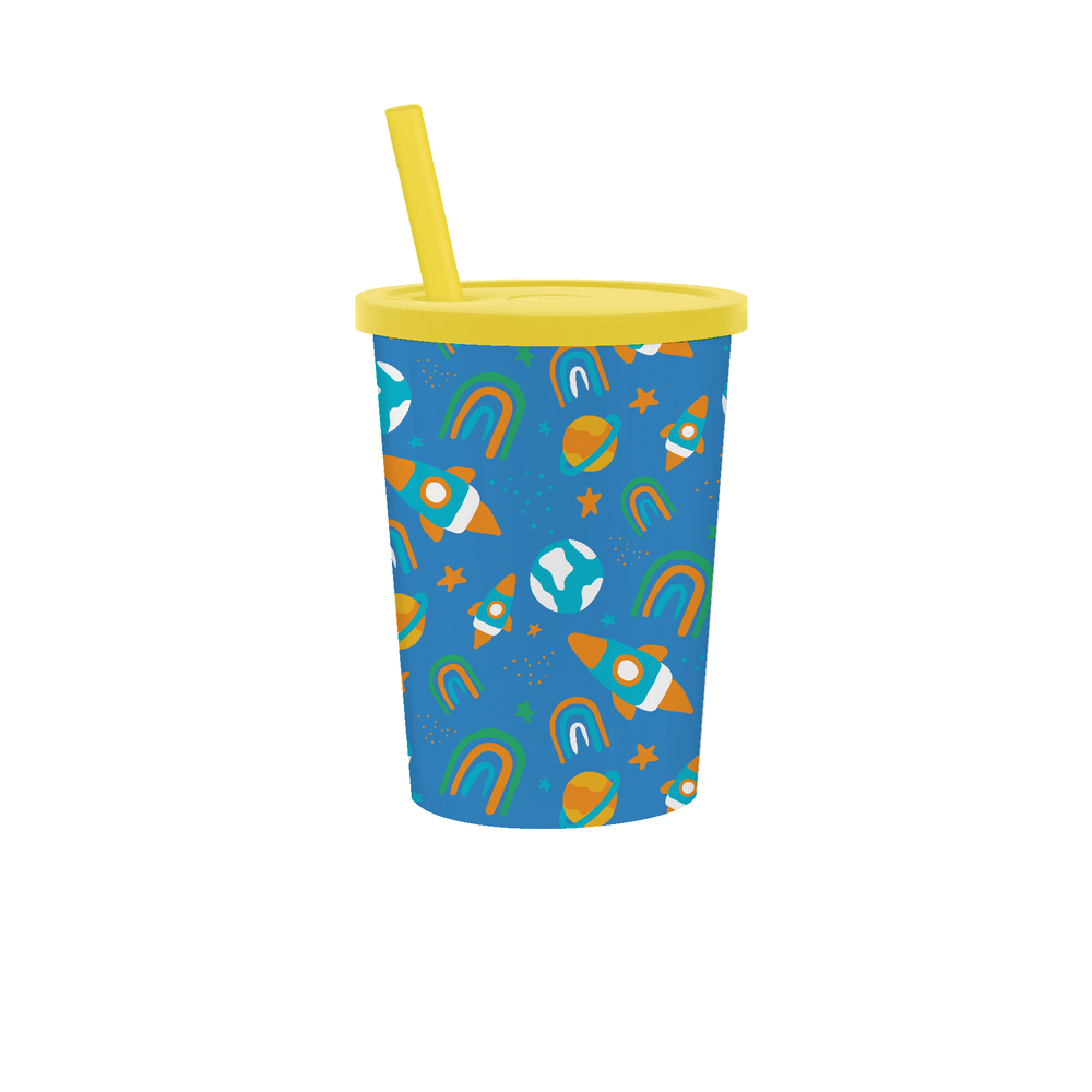 Vaso XS con Tapa y Popote