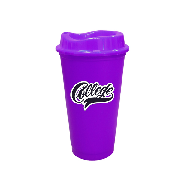 Vaso de Plástico de una Pared