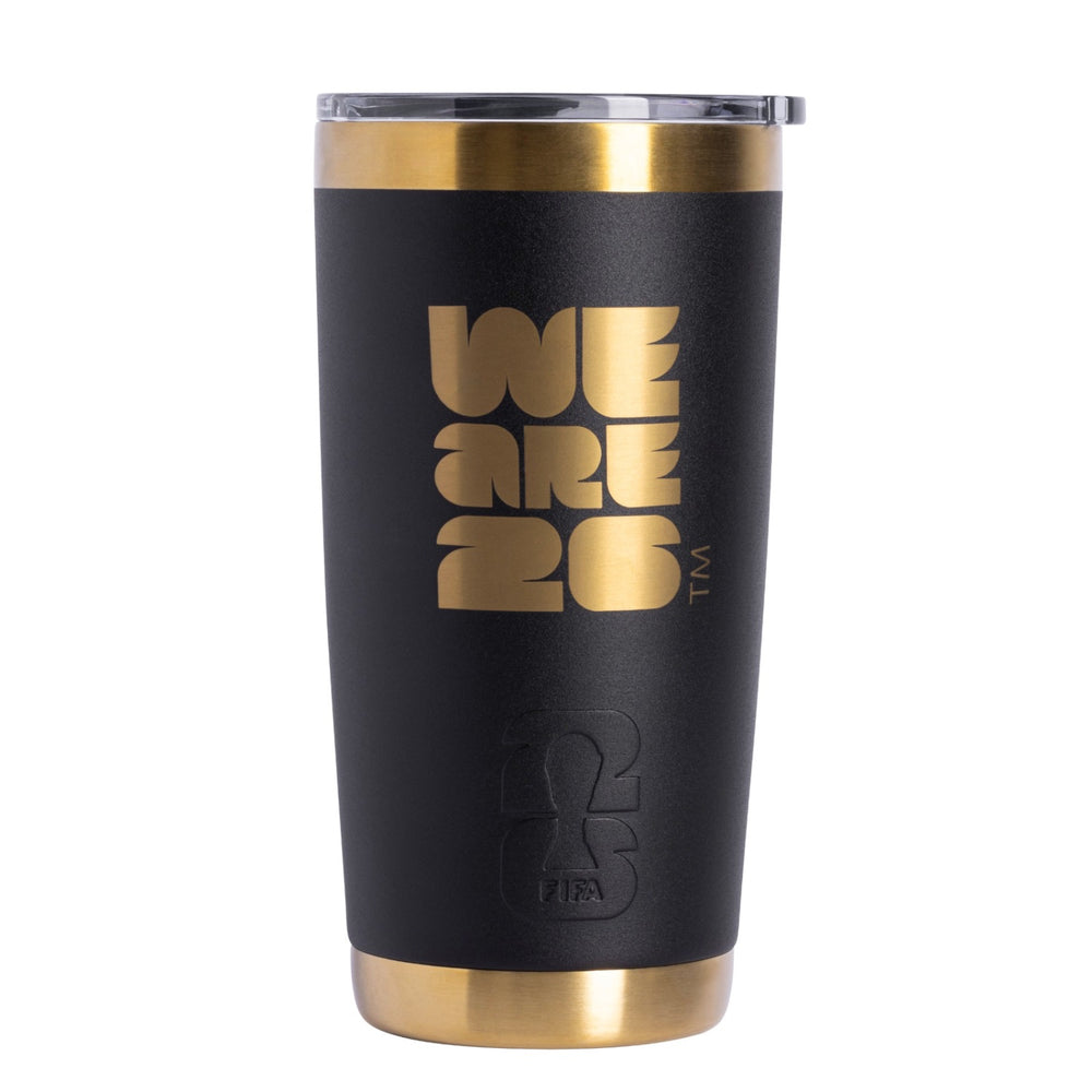 Tumbler 20 oz FIFA OFFICIAL26 Black & Gold Plain